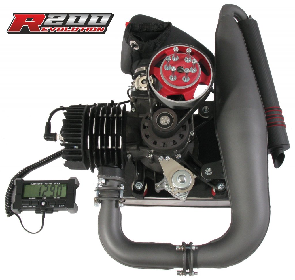 Paramotor Revolution 200 E-Start & clutch